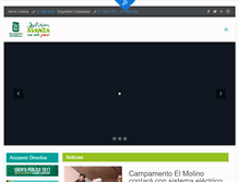 Tablet Screenshot of muniquilicura.cl